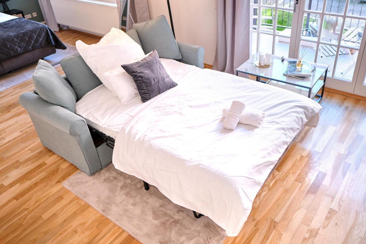 Historisches Deluxe Apartment Im Marianum Neuss Luaran gambar